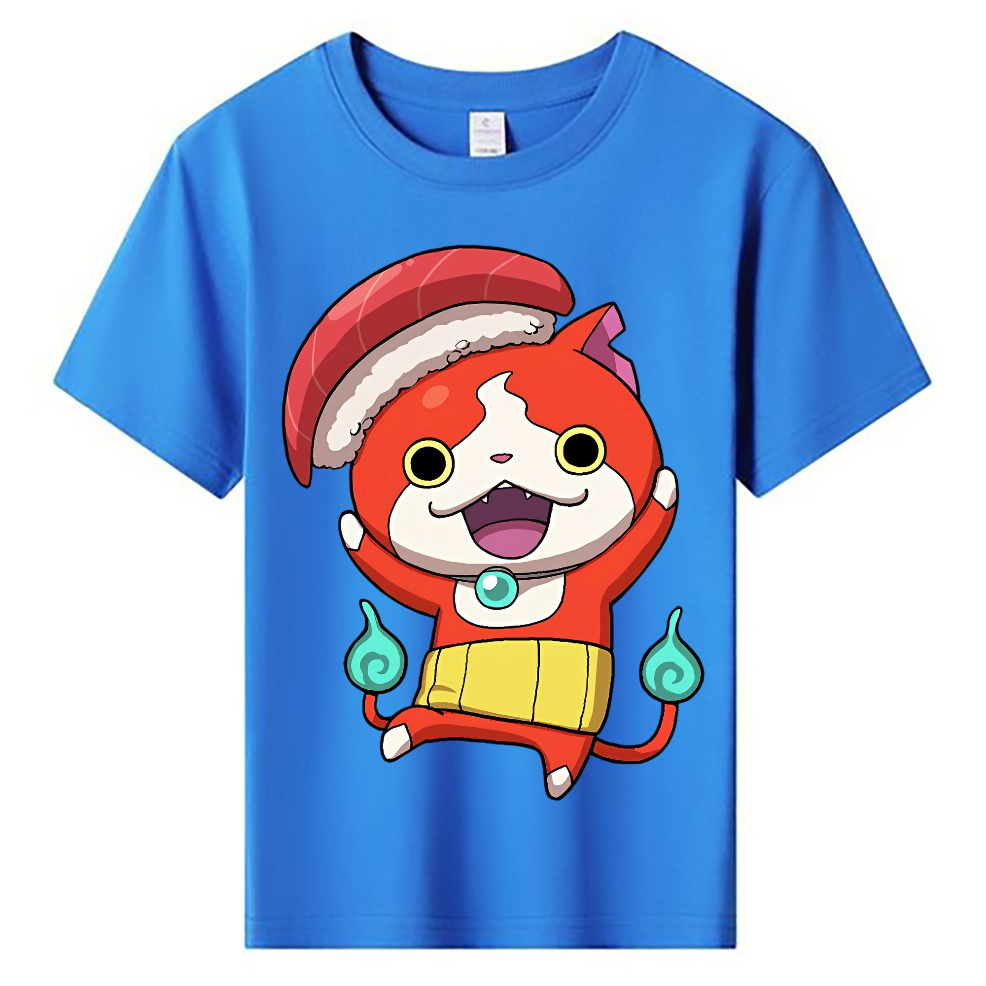 （画像用） 妖怪ウォッチ Yo-kai Watch 綿100％キッズTシャツ（フロントプリント）